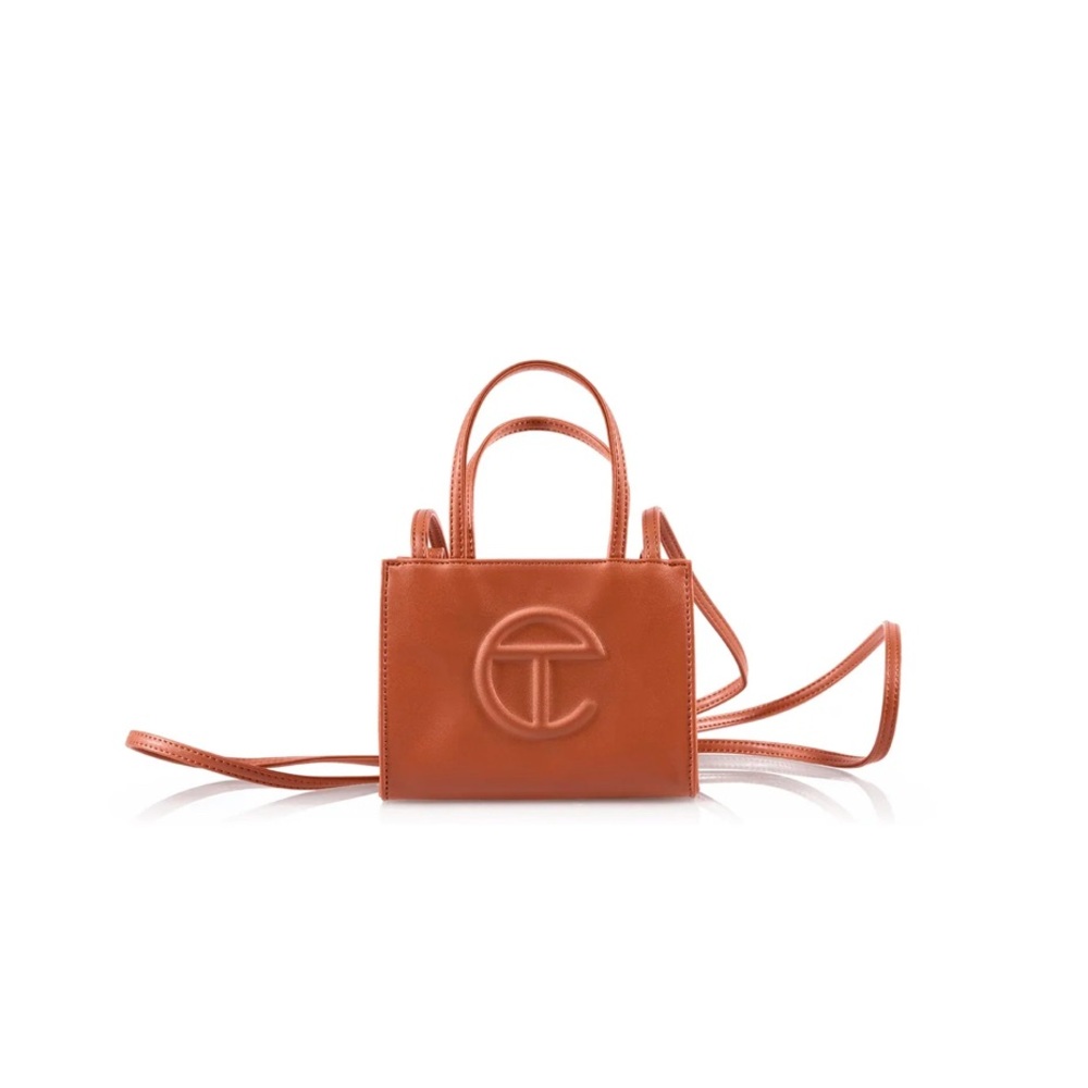Telfar Small Tan Shopping Bag